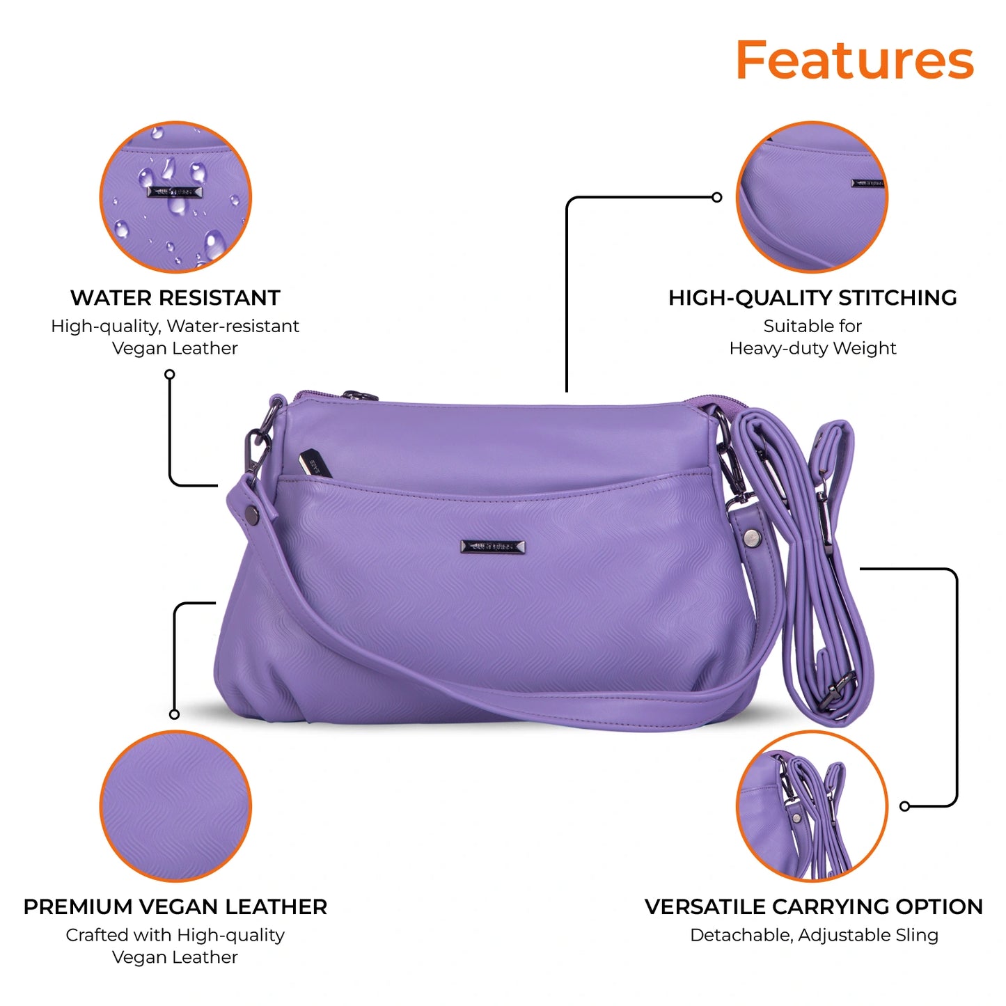 JustBags Curve Sling