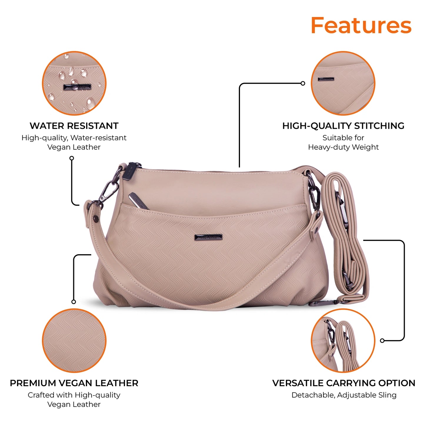 JustBags Curve Sling