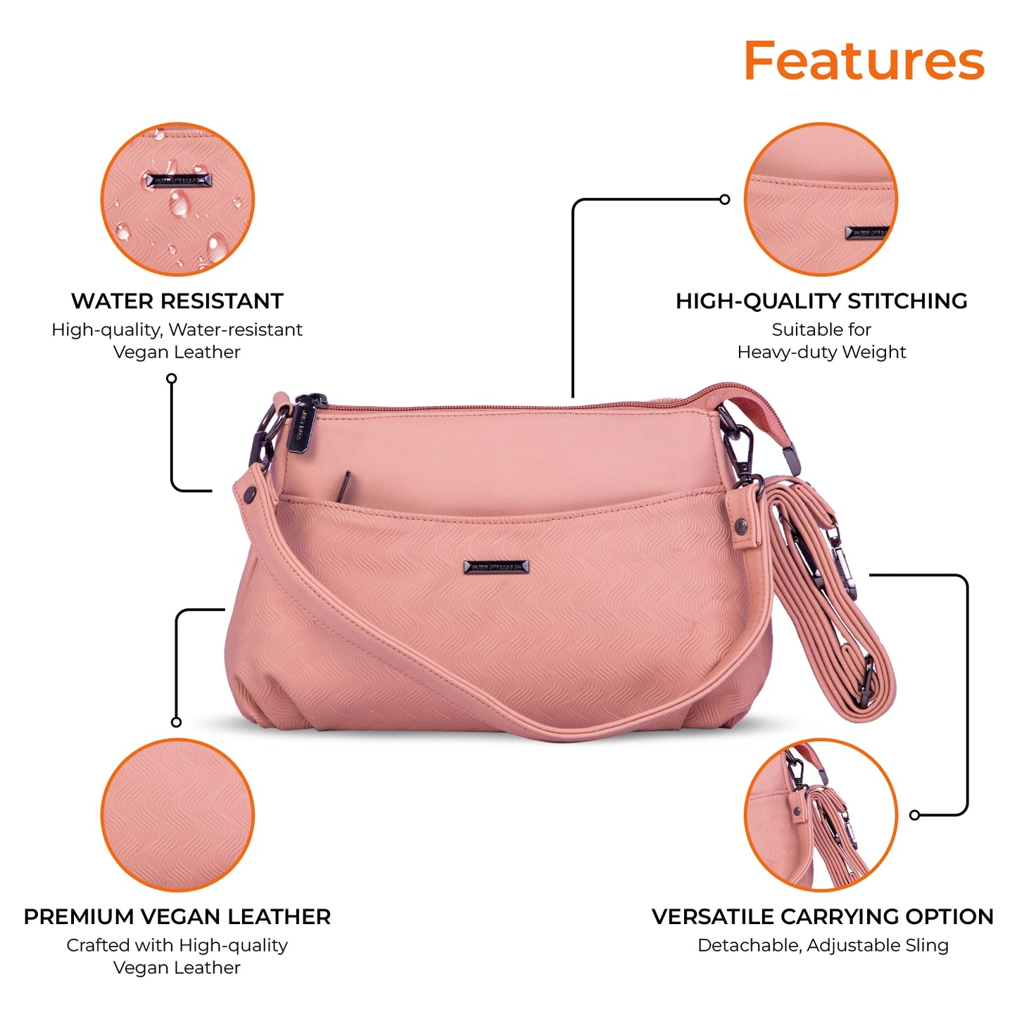 JustBags Curve Sling