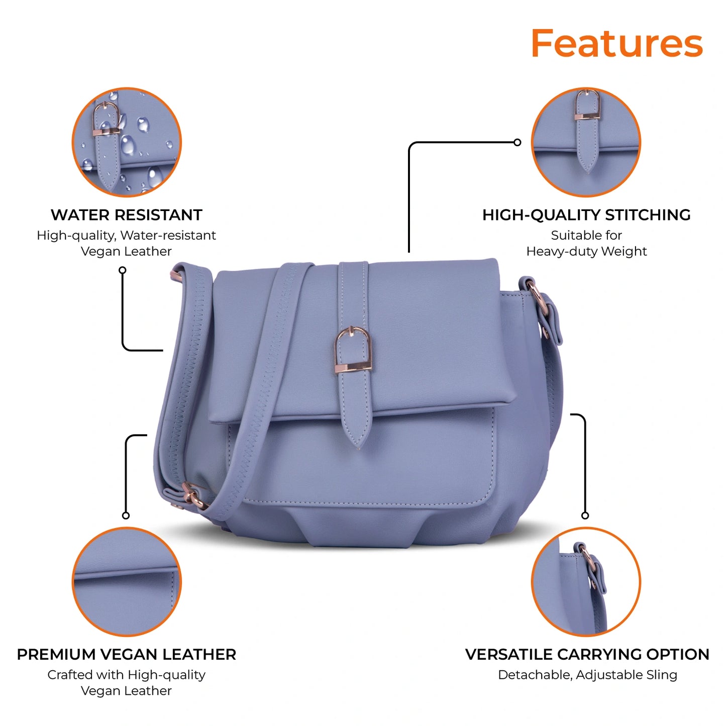 JustBags Lush Loop Sling Bag