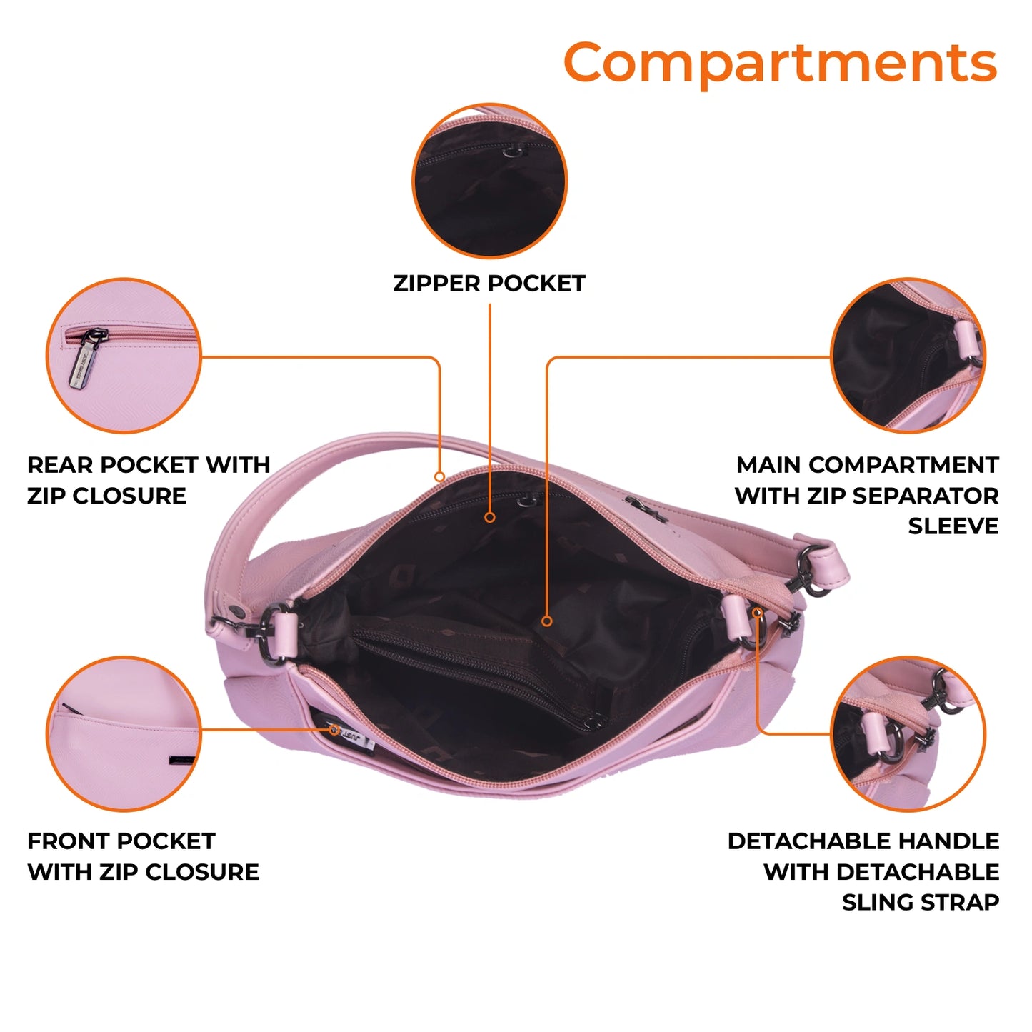 JustBags Curve Sling