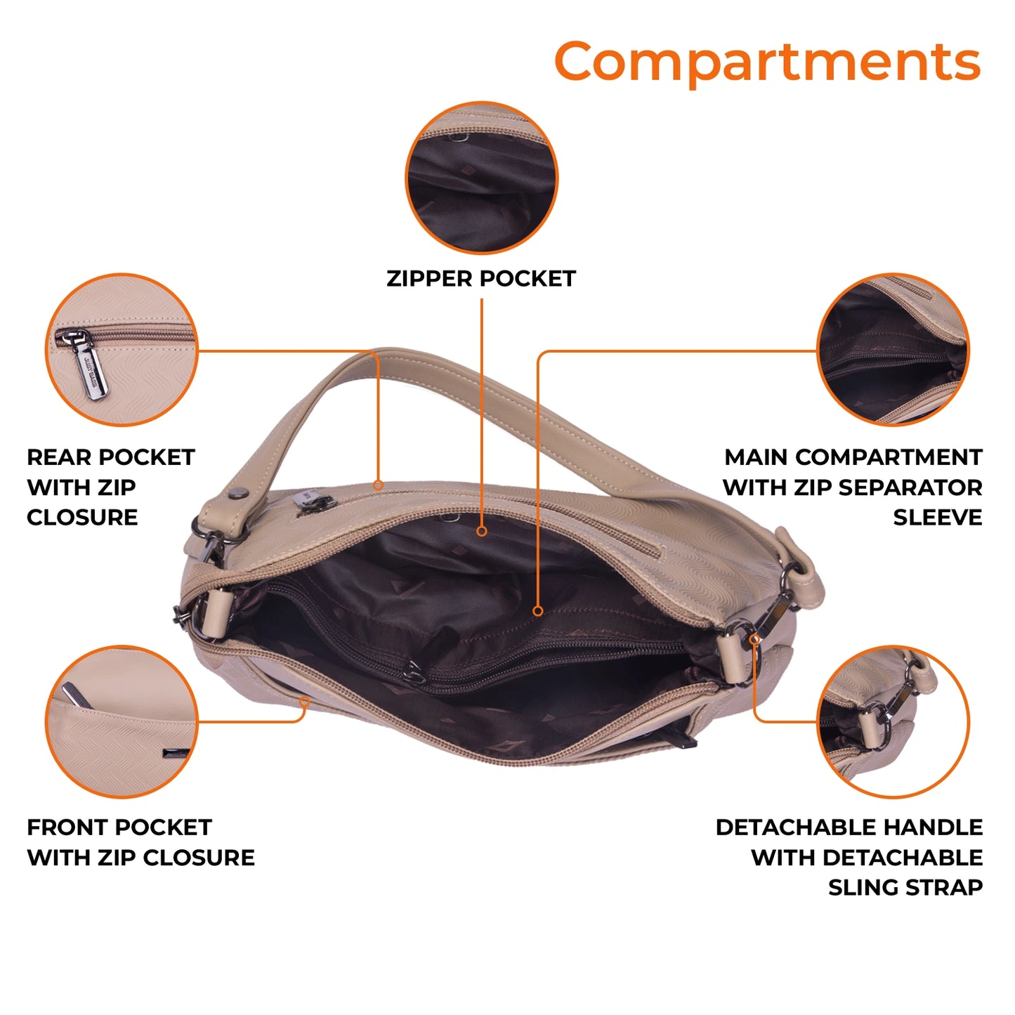 JustBags Curve Sling