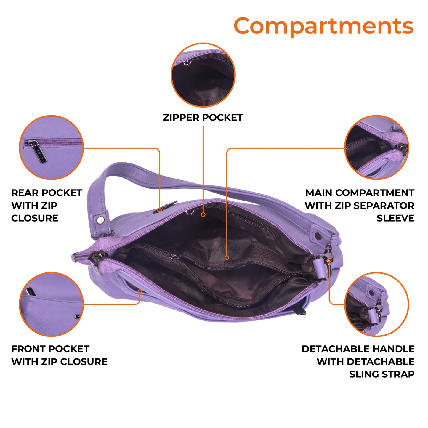 JustBags Curve Sling