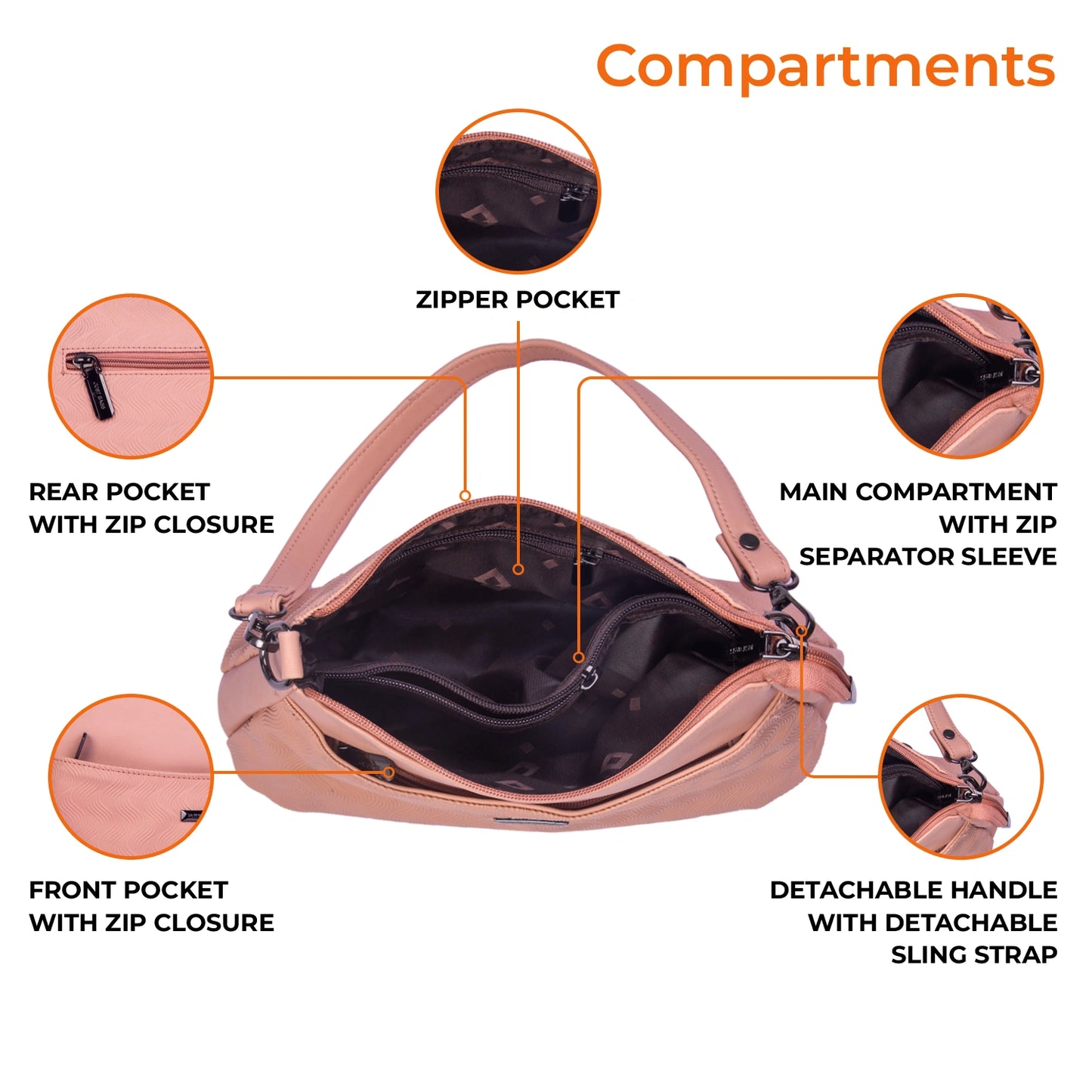 JustBags Curve Sling