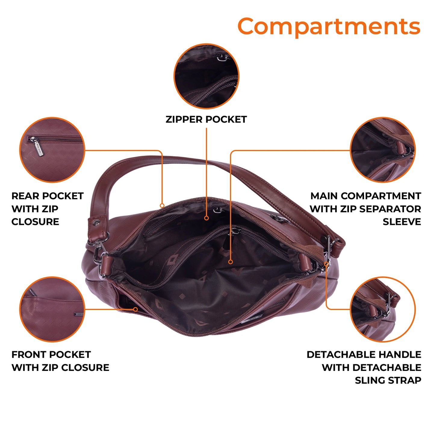 JustBags Curve Sling