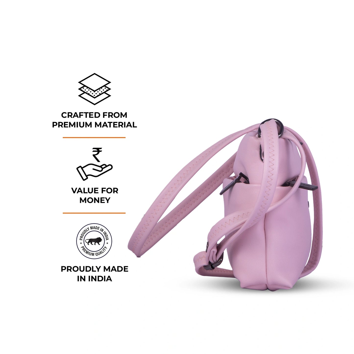 JustBags Sleek Stride Sling Bag