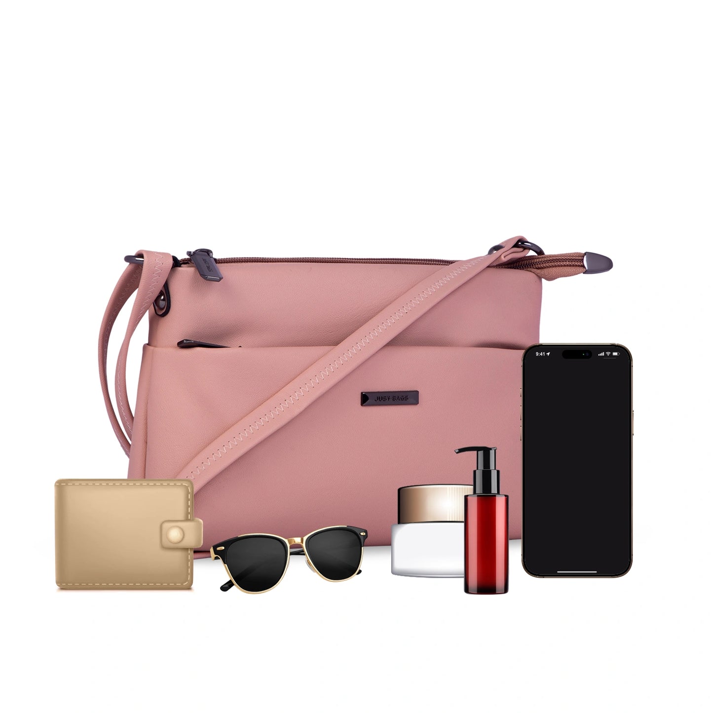 JustBags Sleek Stride Sling Bag
