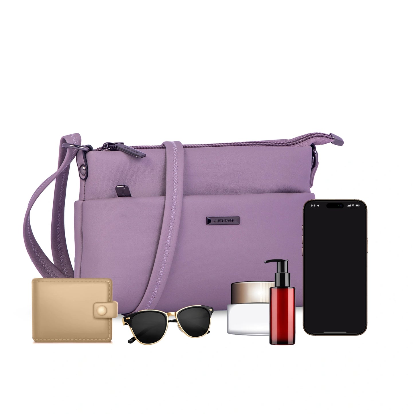JustBags Sleek Stride Sling Bag