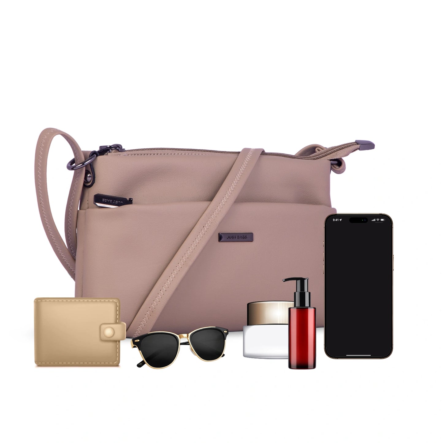 JustBags Sleek Stride Sling Bag