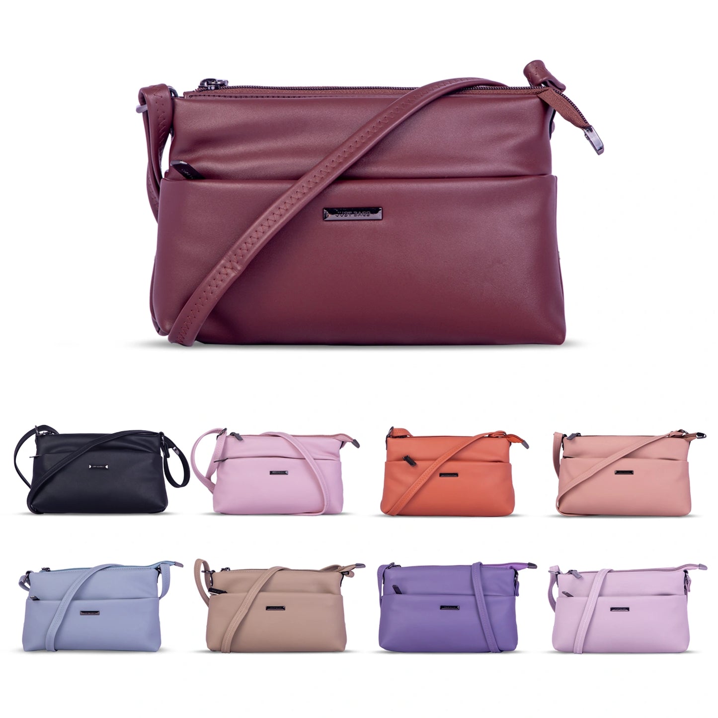 JustBags Sleek Stride Sling Bag