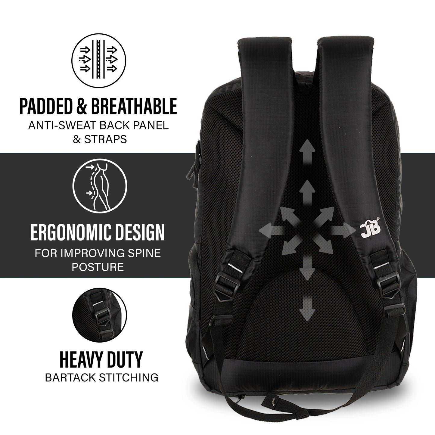 JustBags FlexPro Laptop Backpack