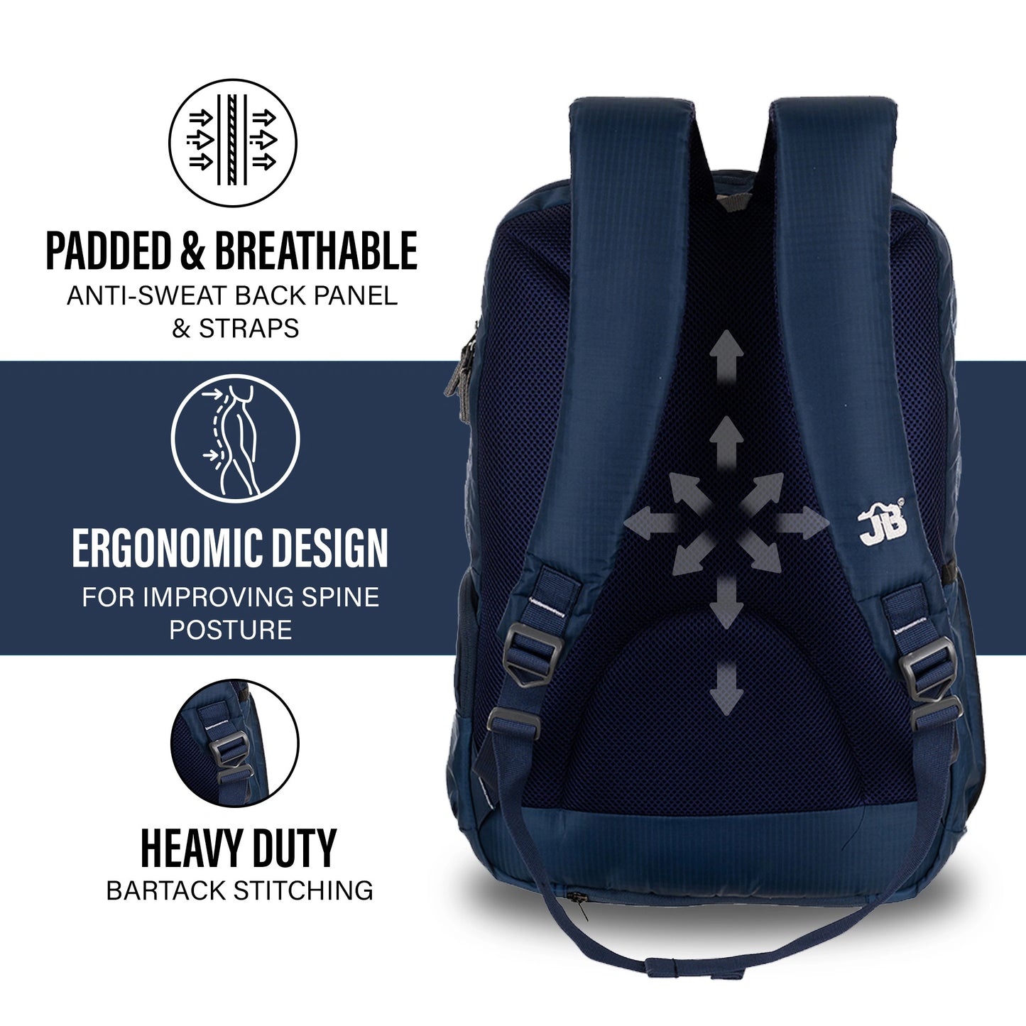JustBags FlexPro Laptop Backpack