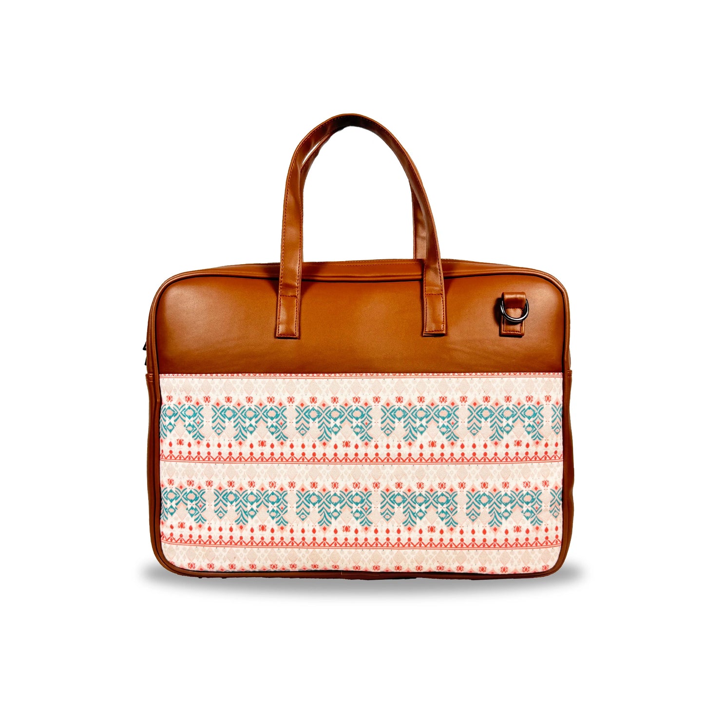 All-Over Printed Foam Leather Office Laptop Bag – Fits up to 15.5" Laptop