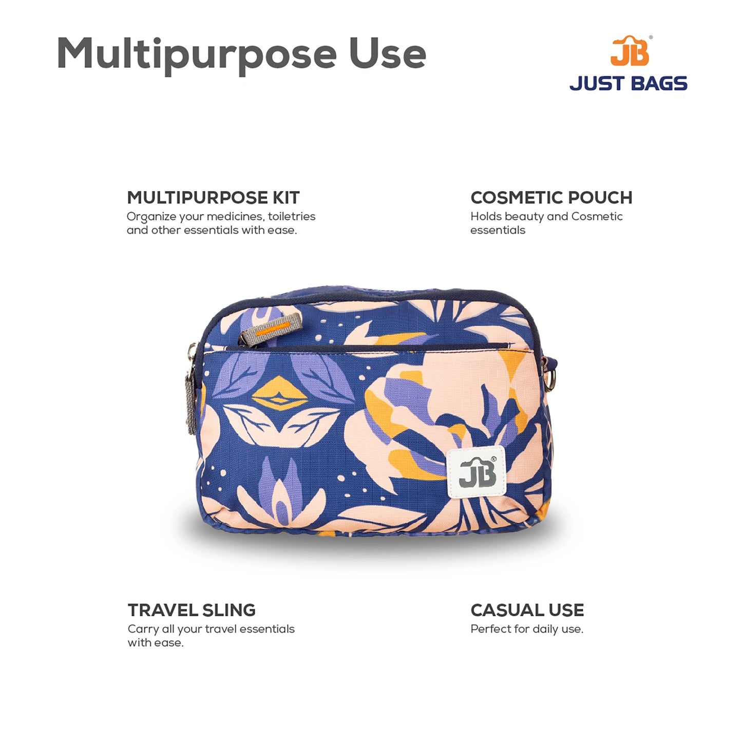EcoChic Dual Carry Printed Sling Bag