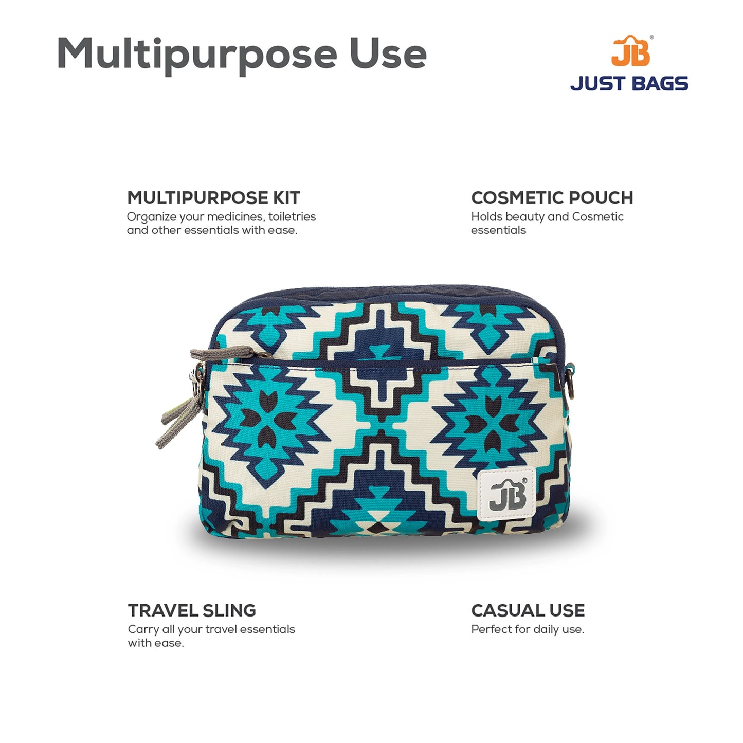 EcoChic Dual Carry Printed Sling Bag