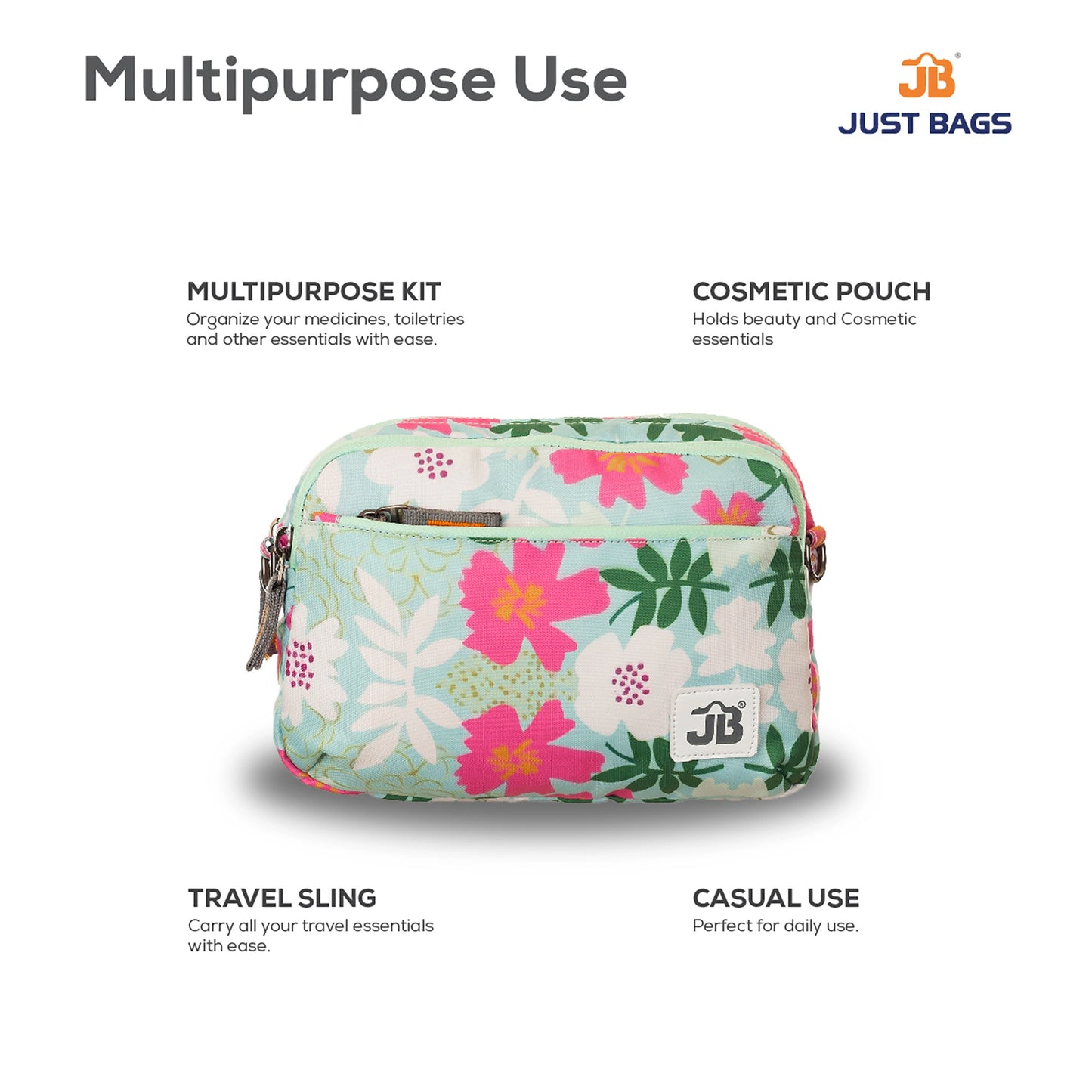 EcoChic Dual Carry Printed Sling Bag