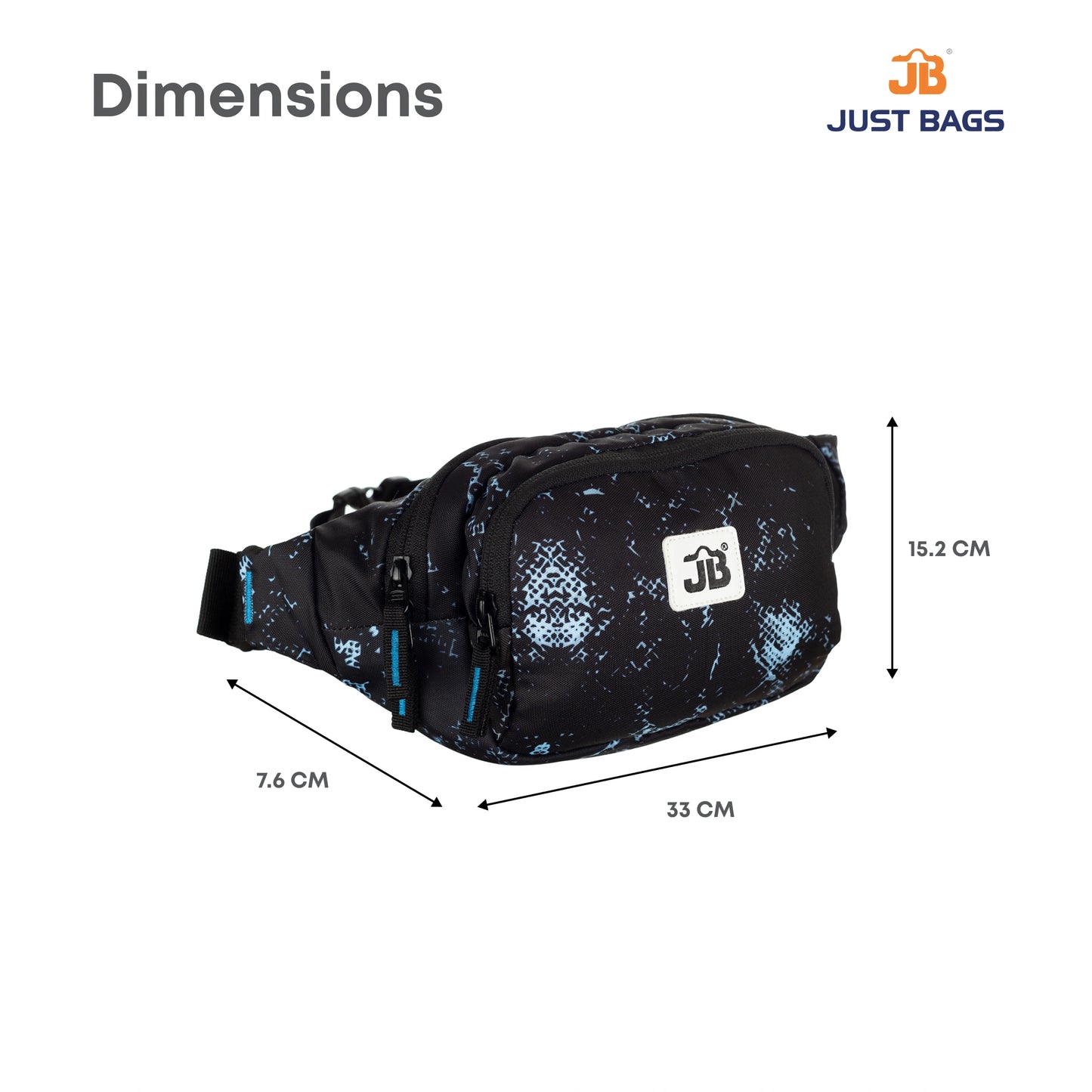 Roam Ready Multipurpose Printed Waist Pouch