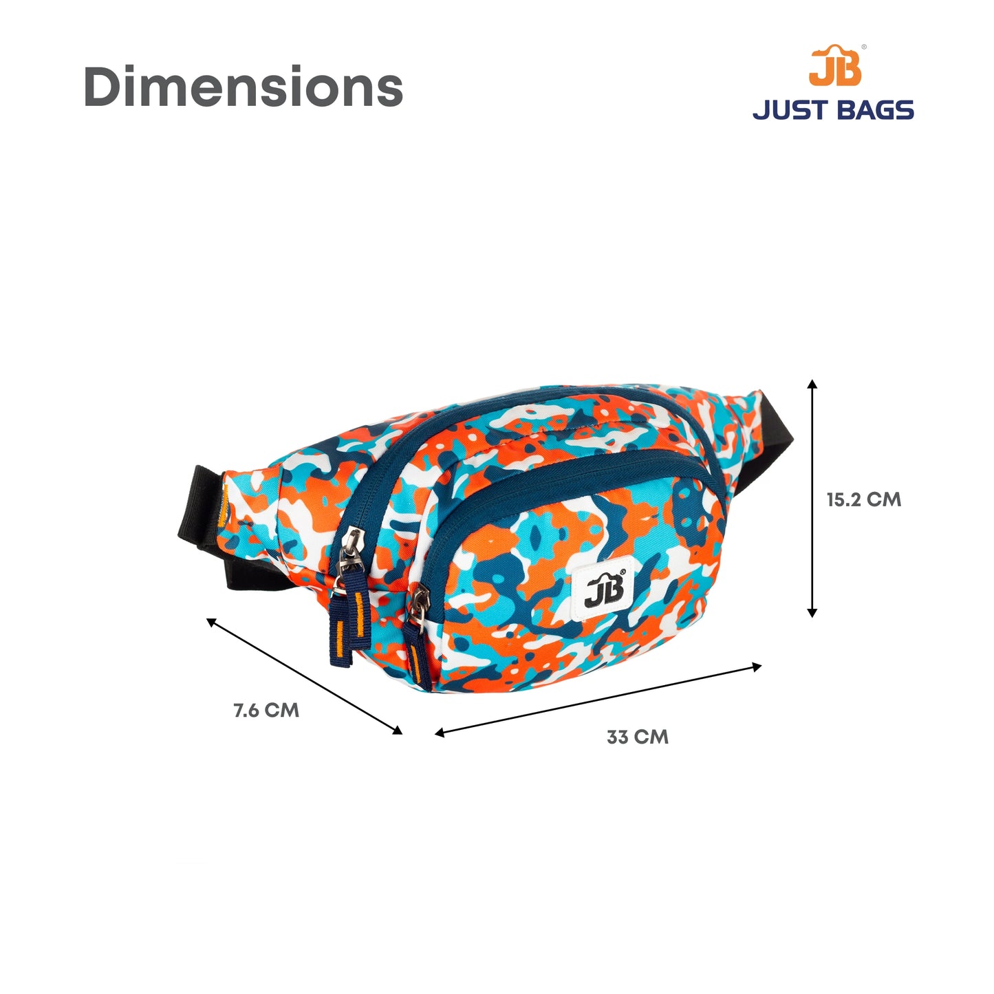 Roam Ready Multipurpose Printed Waist Pouch
