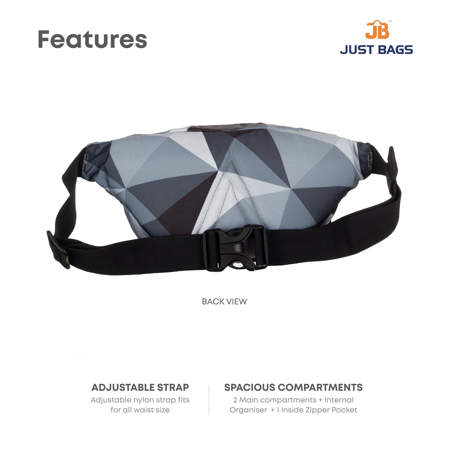 Roam Ready Multipurpose Printed Waist Pouch