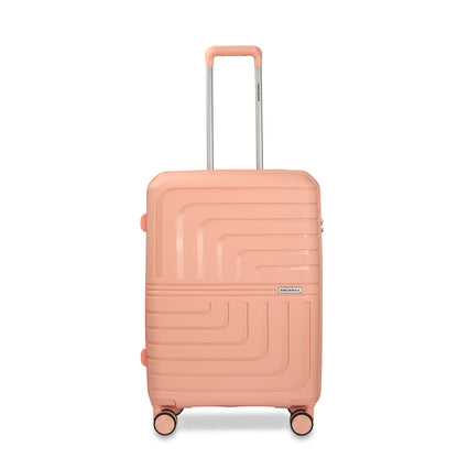 JB Vacanza Arctic Polypropylene Cabin Trolley Bag Medium Size - 24-inch (65 cm)