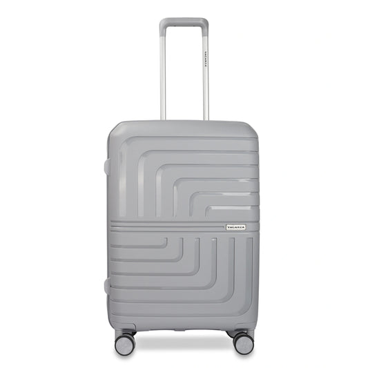 JB Vacanza Arctic Polypropylene Cabin Trolley Bag Medium Size - 24-inch (65 cm)