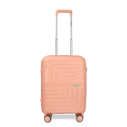 JB Vacanza Arctic Polypropylene Cabin Trolley Bag Small Size - 20-inch (55 cm)