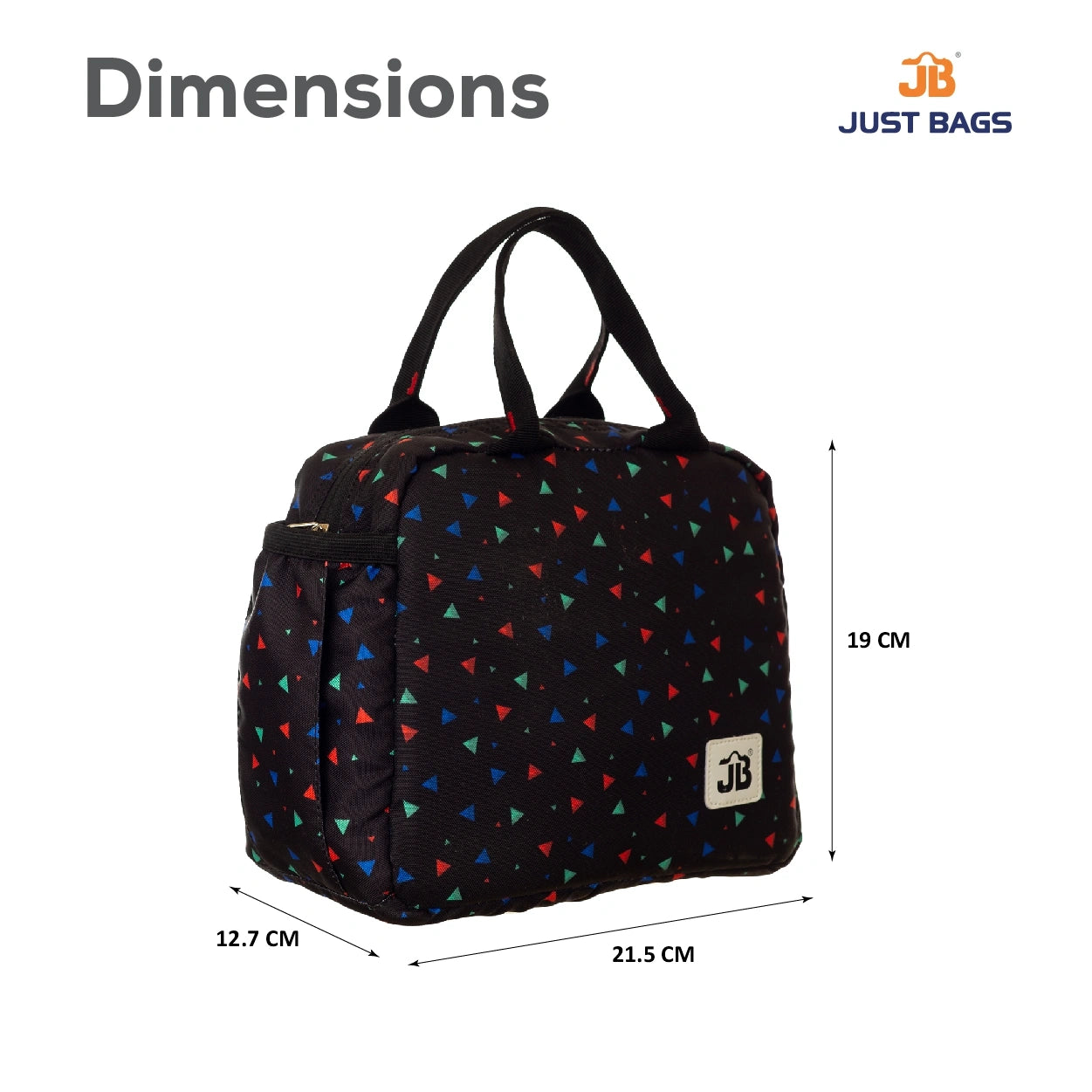 JUSTBAGS Nourish On-the-Go Insulated Lunch Bag – 6L