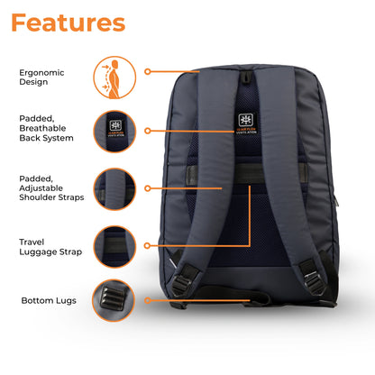 Laptop Backpack - Travel, Office, & College Essential