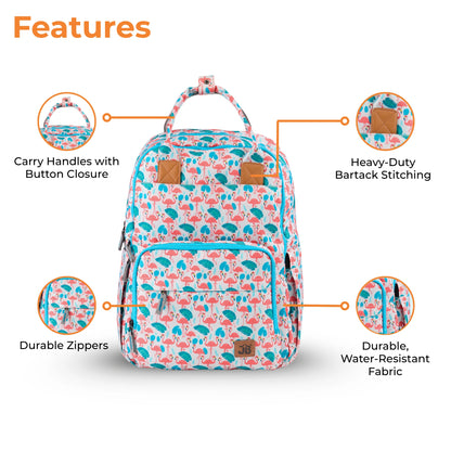 Diaper Bag Backpack - Lightweight, Durable, Travel-Friendly