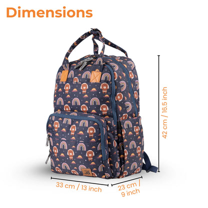 Diaper Bag Backpack - Lightweight, Durable, Travel-Friendly