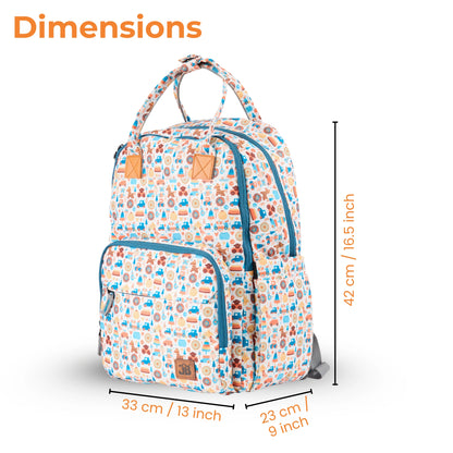 Diaper Bag Backpack - Lightweight, Durable, Travel-Friendly