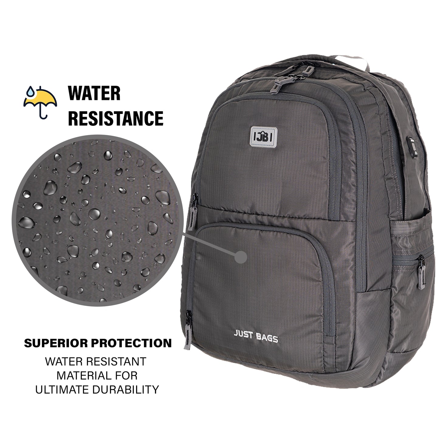 Tech Guard Pro – Ultimate 35L Laptop Backpack by Just Bags