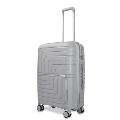 JB Vacanza Arctic Polypropylene Cabin Trolley Bag Medium Size - 24-inch (65 cm)
