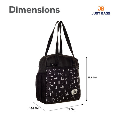 JUSTBAGS Taste-Trekker 8L Insulated Lunch Bag with Bottle Holder