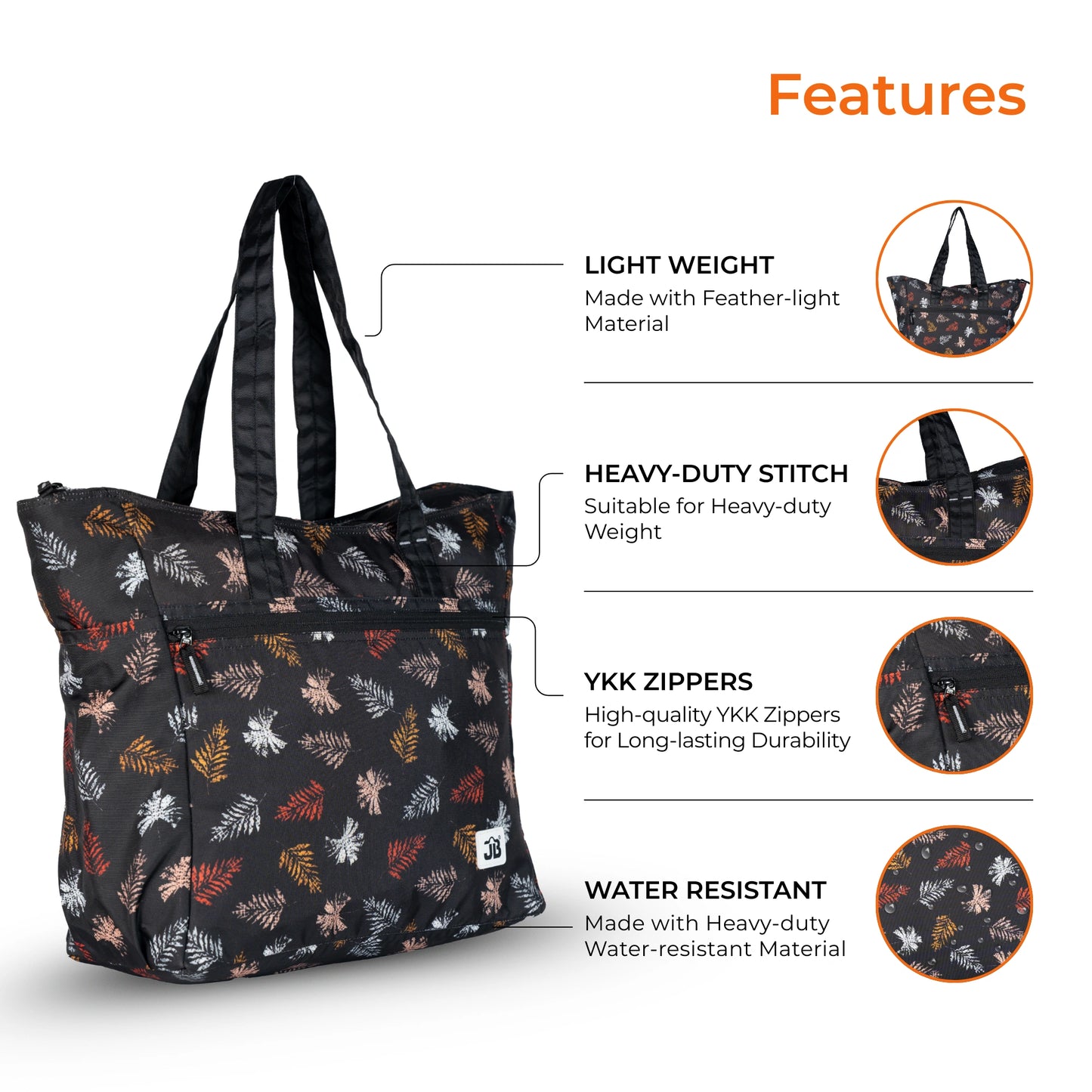 The CarryAll – Perfect Everyday Tote for Shopping, Work, Travel & More | 20.2 L