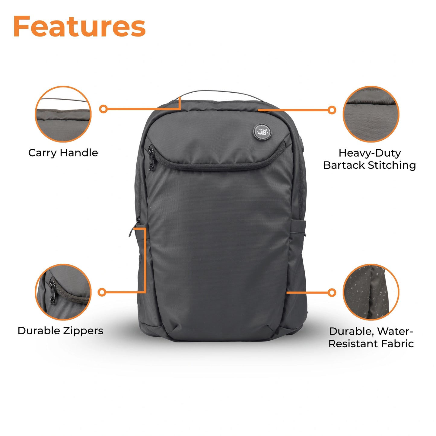 Laptop Backpack - College, Office, & Travel Essential