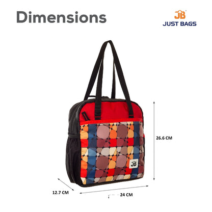 JUSTBAGS Taste-Trekker 8L Insulated Lunch Bag with Bottle Holder