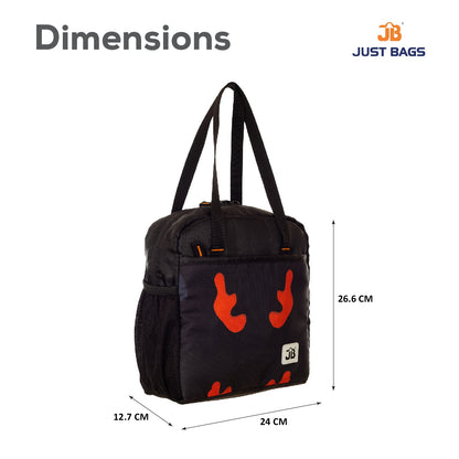 JUSTBAGS Taste-Trekker 8Ltrs Insulated Lunch Bag with Bottle Holder