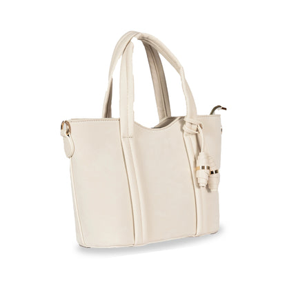 Dual-Use Faux Velvet & Leather Sling-Handbag – Gold Hardware & Tassel Detail