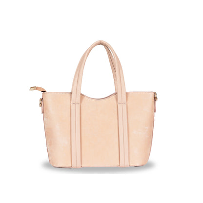 Dual-Use Faux Velvet & Leather Sling-Handbag – Gold Hardware & Tassel Detail