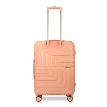 JB Vacanza Arctic Polypropylene Cabin Trolley Bag Medium Size - 24-inch (65 cm)