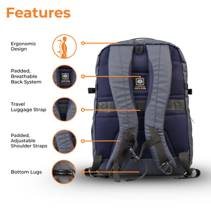 Laptop Backpack - Office, College, & Travel Essential