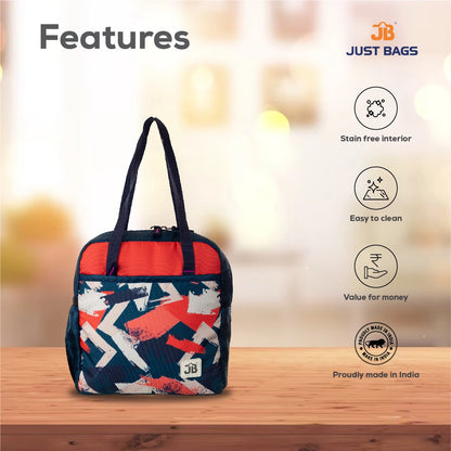 JUSTBAGS Taste-Trekker 8L Insulated Lunch Bag with Bottle Holder