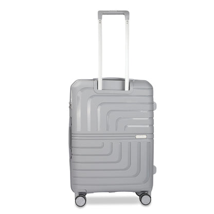JB Vacanza Arctic Polypropylene Cabin Trolley Bag Medium Size - 24-inch (65 cm)