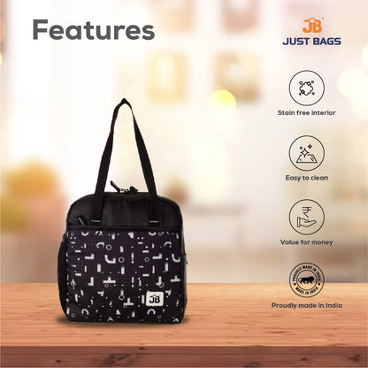 JUSTBAGS Taste-Trekker 8L Insulated Lunch Bag with Bottle Holder