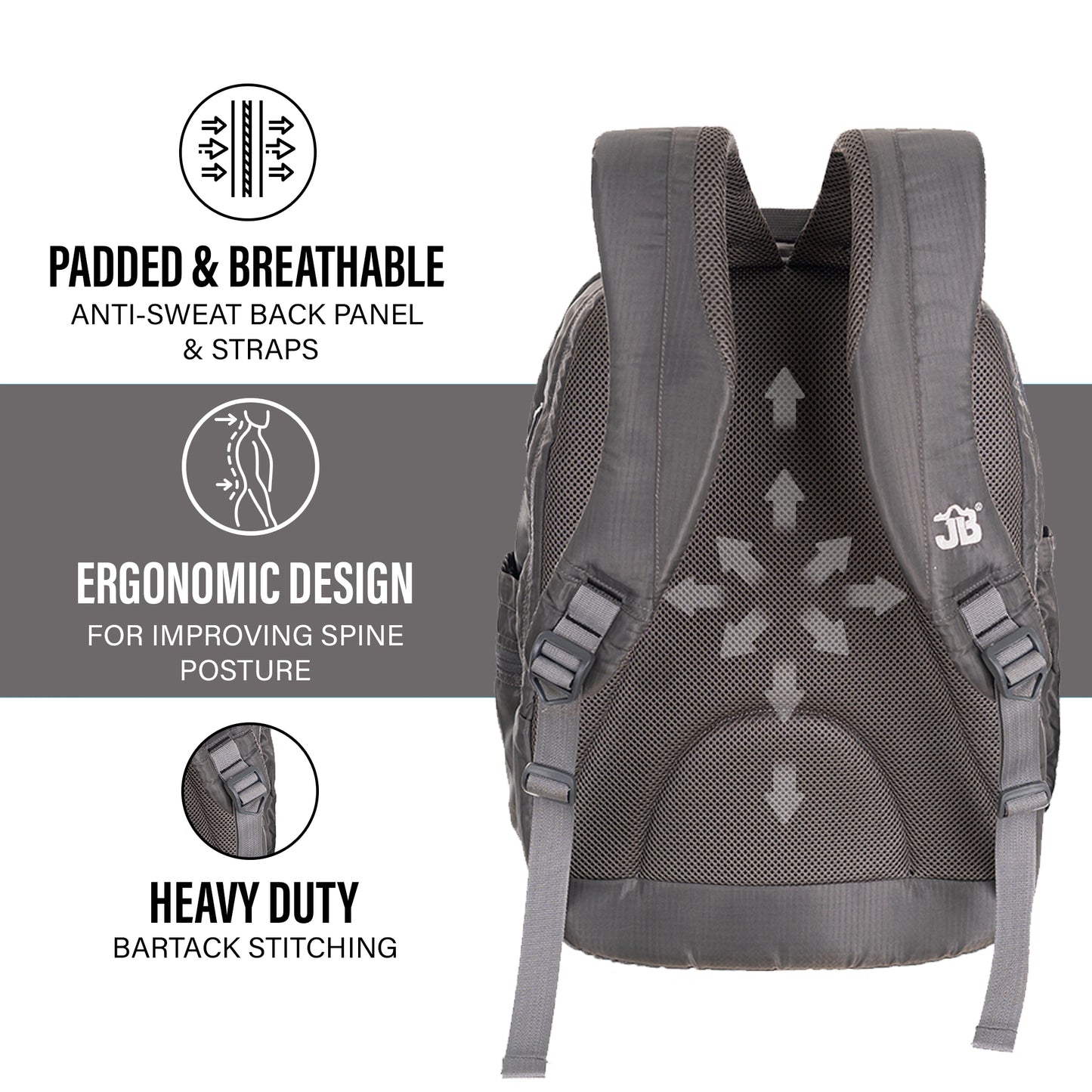 Tech Guard Pro – Ultimate 35L Laptop Backpack by Just Bags