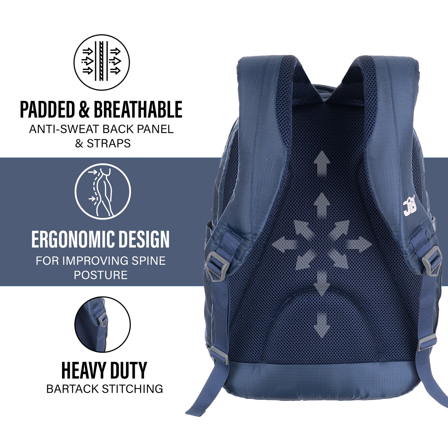 Tech Guard Pro – Ultimate 35L Laptop Backpack by Just Bags