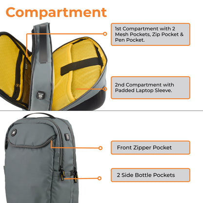 Laptop Backpack - College, Office, & Travel Essential