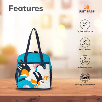 JUSTBAGS Taste-Trekker 8L Insulated Lunch Bag with Bottle Holder