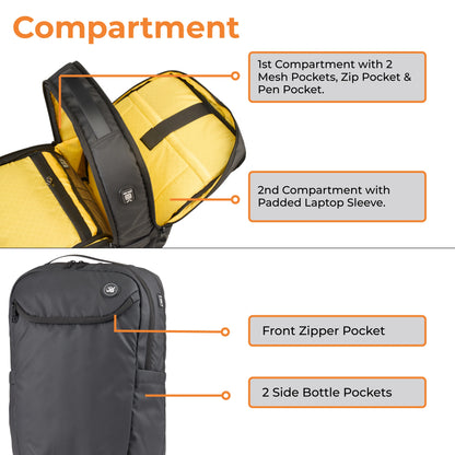 Laptop Backpack - College, Office, & Travel Essential